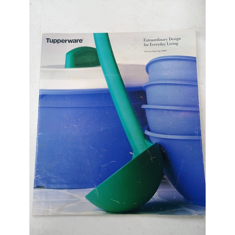 Vintage Tupperware Catalog Winter/Spring 1998 Extraordinary Design for Everyday